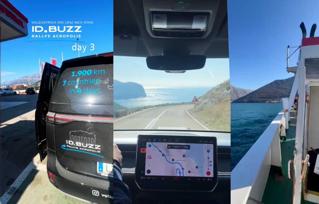 ID.BUZZ von Lienz nach Athen
