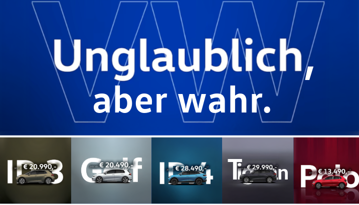 VW Unglaublich, aber wahr.