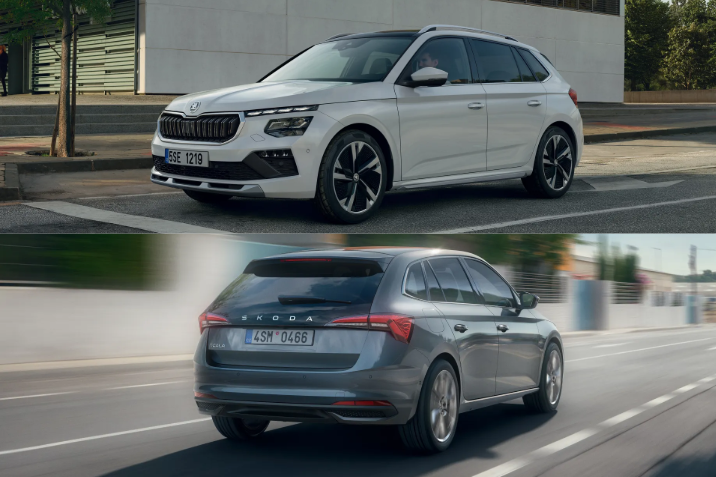 Der neue Škoda Scala und der neue Škoda Kamiq