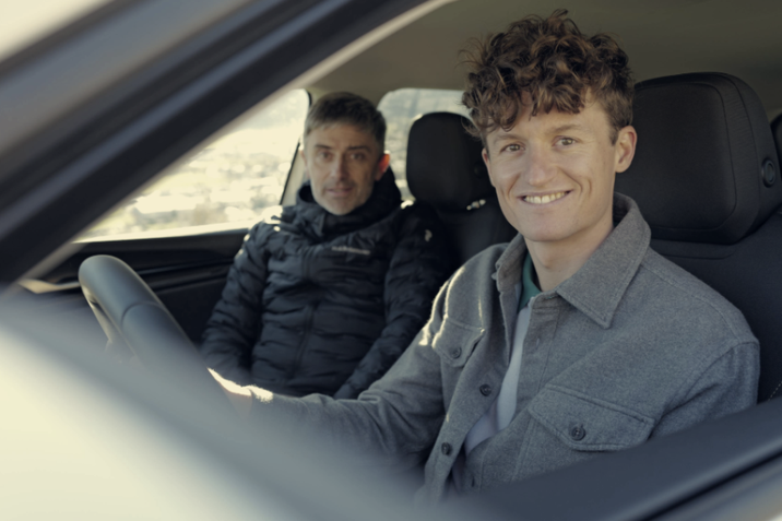 Felix Gall im Škoda Kodiaq
